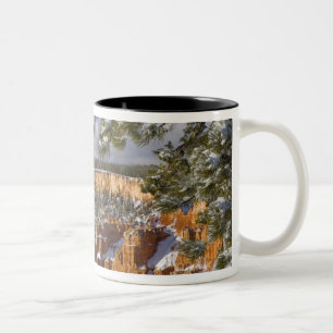 Tasse 2 Couleurs USA, Utah, Bryce Canyon National Park.Sunrise