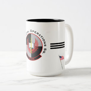 Tasse 2 Couleurs USAF - 19e escadron d'opérations spéciales.