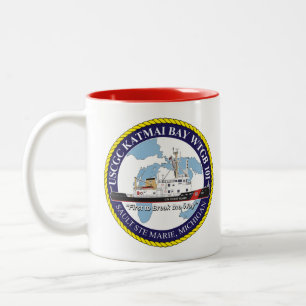Tasse 2 Couleurs USCGC Katmai Bay WTCB 101