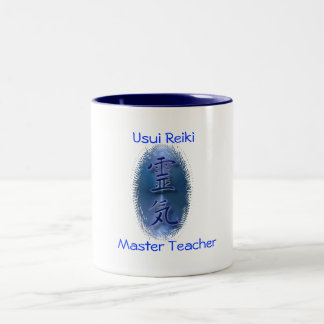Tasse 2 Couleurs Usui Reiki, professeur principal