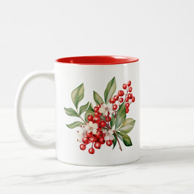 Tasse 2 Couleurs Vacances  (Gauche)