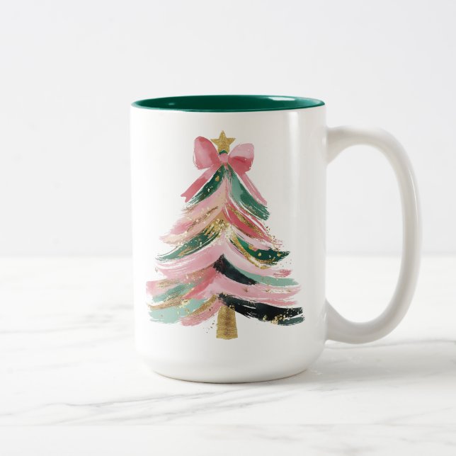 Tasse 2 Couleurs Vacances fantaisistes (Droit)