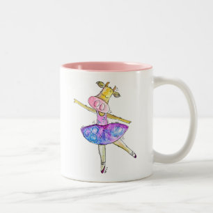 Tasse 2 Couleurs Vache blanche mignonne