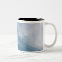 Vague bleue déferlante, Maui, Hawaii, États-Unis