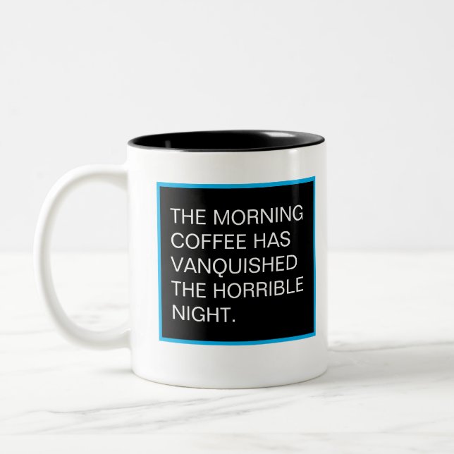 Tasse 2 Couleurs Vainquez la nuit (Gauche)