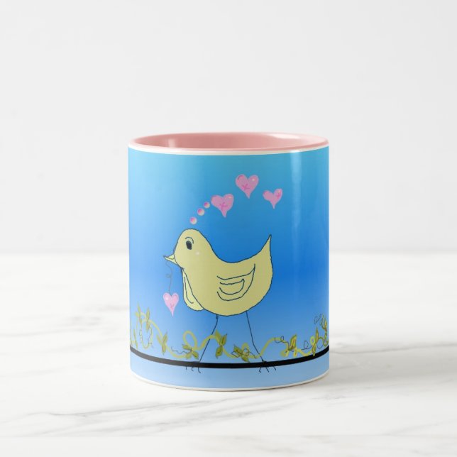 Tasse 2 Couleurs Valentine, Sois Mien (Centre)