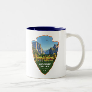 Tasse 2 Couleurs vallée de Yosemite Parc national de Yosemite Arrow