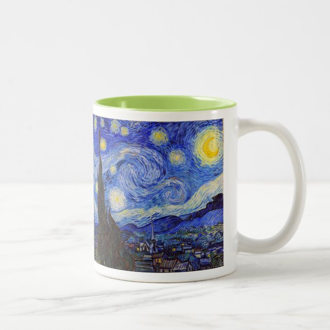 Tasse 2 Couleurs Van Gogh , “Starry Night” (Droit)