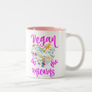 Tasse 2 Couleurs VÉGÉTALIEN pour les licornes