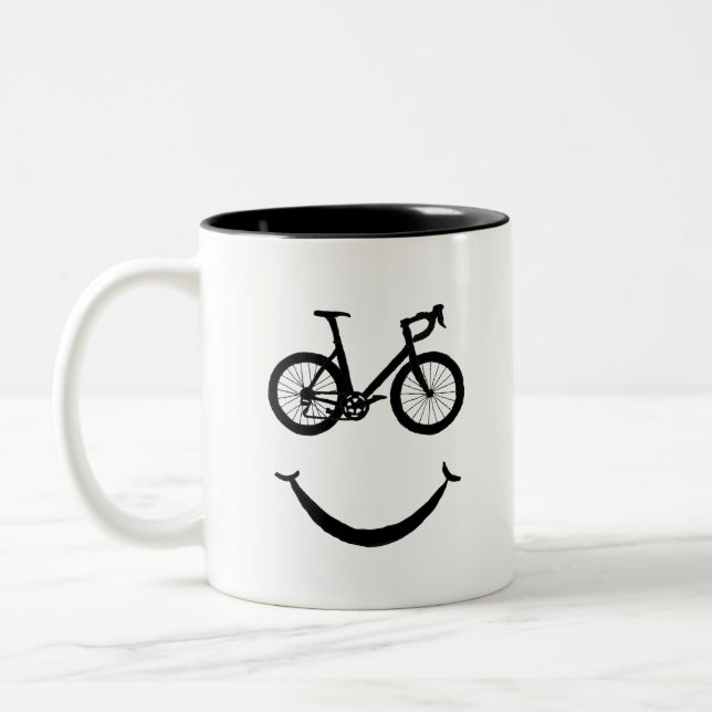Tasse 2 Couleurs Vélo Art équitation Vélo Clipart Vélo Clip Art (Gauche)