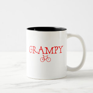 Tasse 2 Couleurs Vélo de rouge de Grampy