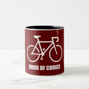 Tasse 2 Couleurs Vélo, Drogue De Choix