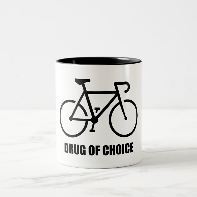 Tasse 2 Couleurs Vélo, Drogue De Choix (Centre)