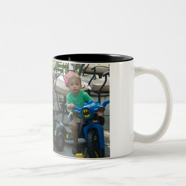 Tasse 2 Couleurs vélos (Droit)