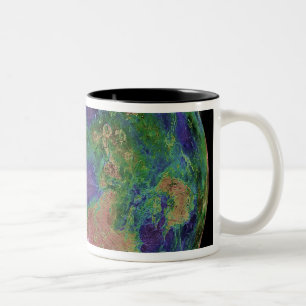 Tasse 2 Couleurs Vénus centré sur le pôle Nord