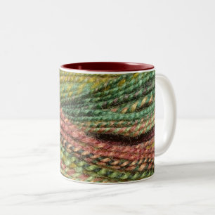 Tasse 2 Couleurs verdure à main