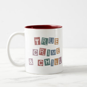 Tasse 2 Couleurs Véritable criminalité et refroidissement   Murde