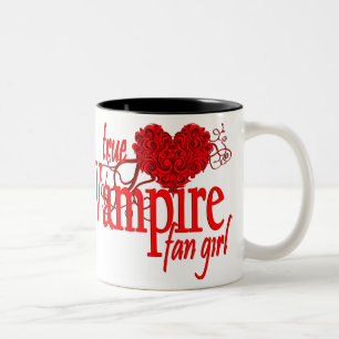 Tasse 2 Couleurs Véritable fille de fan de vampire