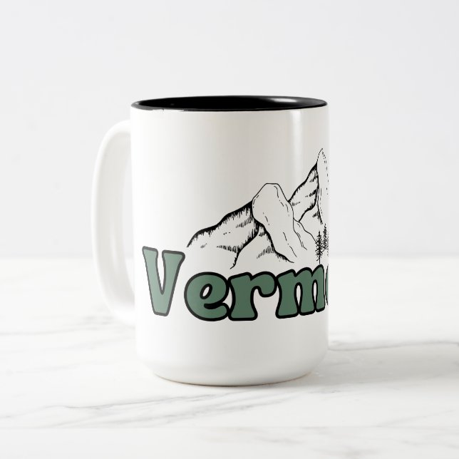 Tasse 2 Couleurs Vermont (Devant gauche)