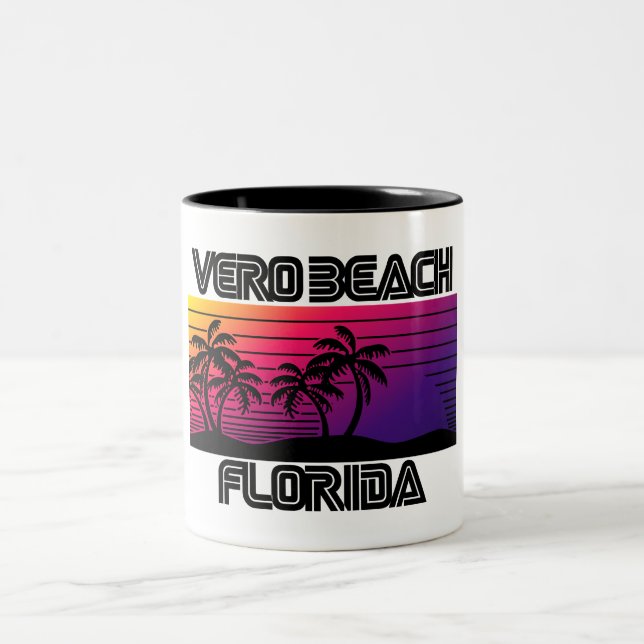 Tasse 2 Couleurs Vero Beach Floride (Centre)