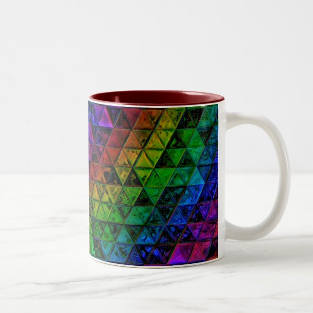 Tasse 2 Couleurs Verre de fierté  (Droit)