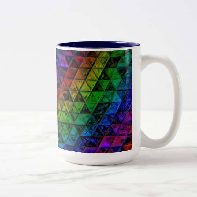 Tasse 2 Couleurs Verre de fierté (Droit)