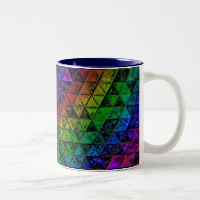 Tasse 2 Couleurs Verre de fierté  (Droit)