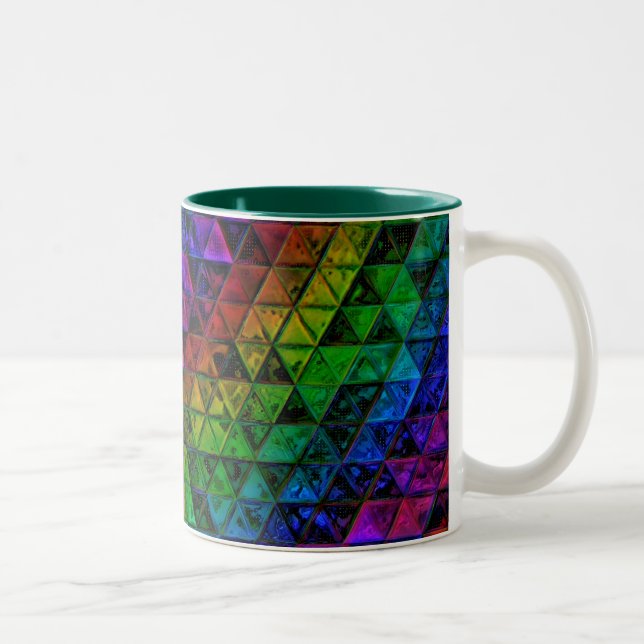 Tasse 2 Couleurs Verre de fierté (Droit)
