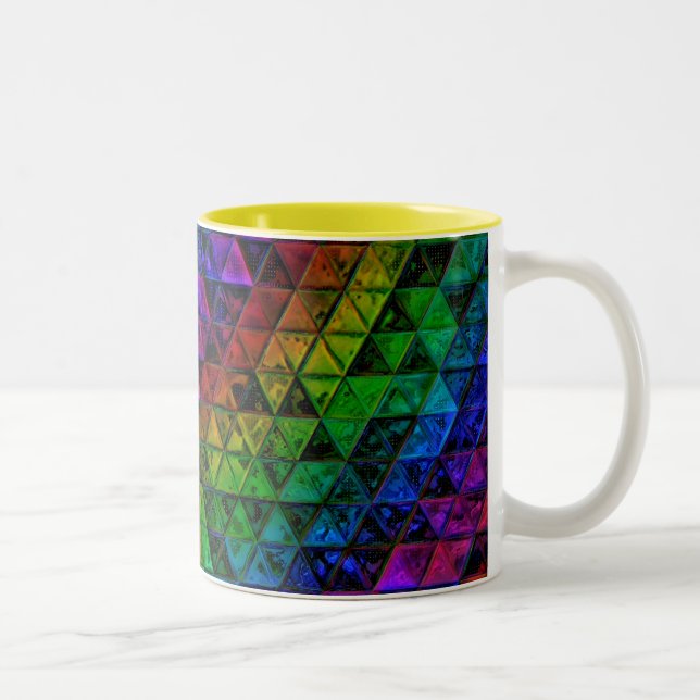 Tasse 2 Couleurs Verre de fierté  (Droit)