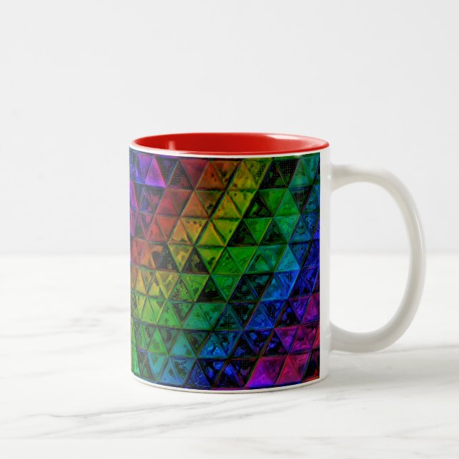 Tasse 2 Couleurs Verre de fierté (Droit)
