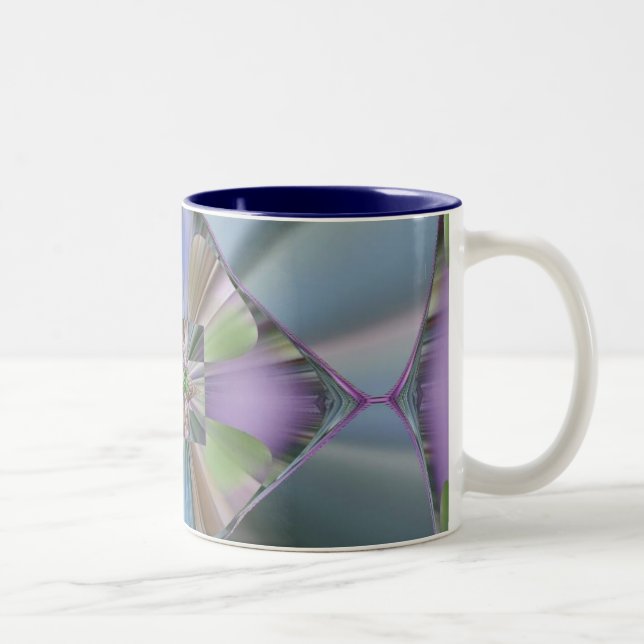 Tasse 2 Couleurs verre reflété (Droit)