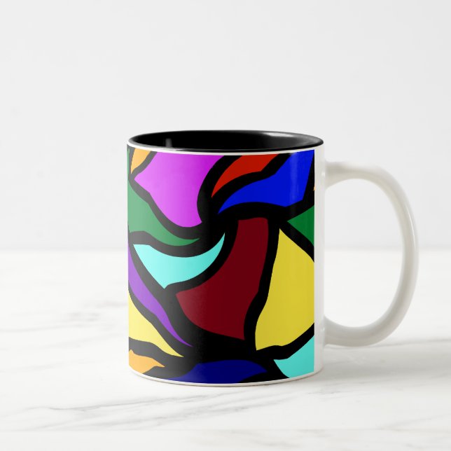 Tasse 2 Couleurs Verre souillé Recyclé (Droit)