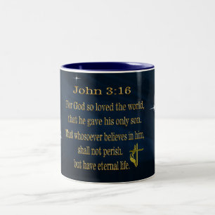 Tasse 2 Couleurs Verset biblique