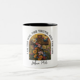Tasse 2 Couleurs Verset biblique chrétienne inspirant
