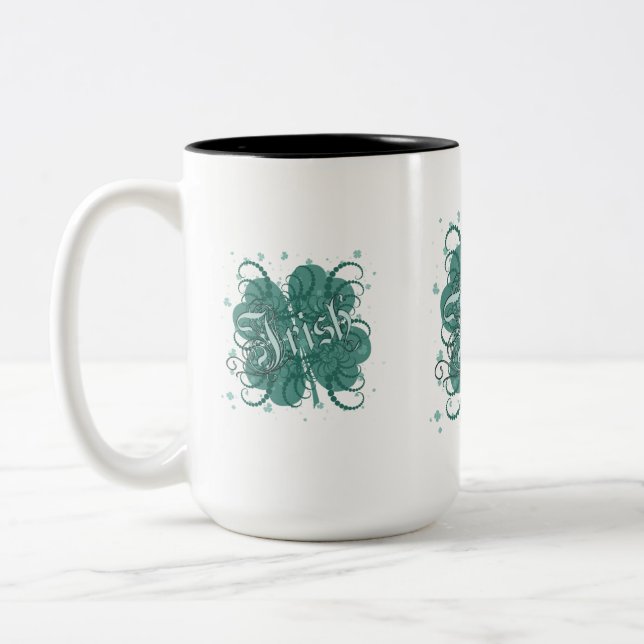 Tasse 2 Couleurs Vert (Gauche)