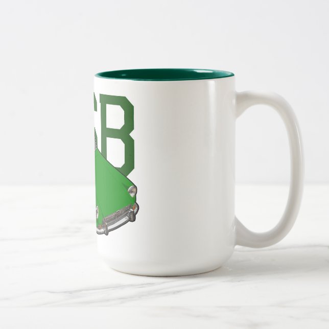 Tasse 2 Couleurs vert de mgb (Droit)
