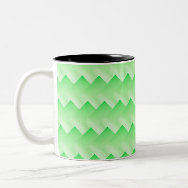 Tasse 2 Couleurs Vert dégradant en shumffle (Gauche)