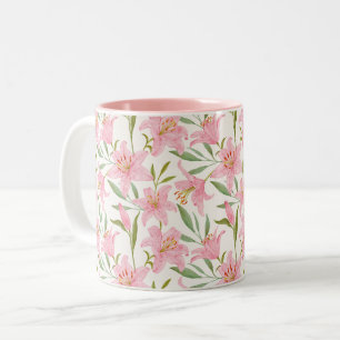 Tasse 2 Couleurs Vert rose pastel