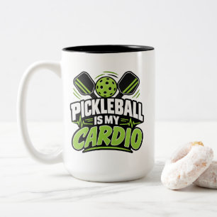 Tasse 2 Couleurs Vêtements de sport de Pickleball "LE PICKLEBALL ES