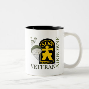 Tasse 2 Couleurs Vétéran aéroporté - 509th PIR