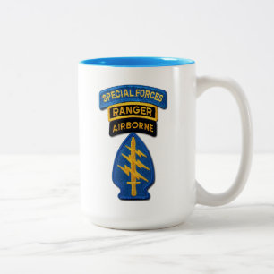 Tasse 2 Couleurs Vétérinaires de gardes forestières de bérets v