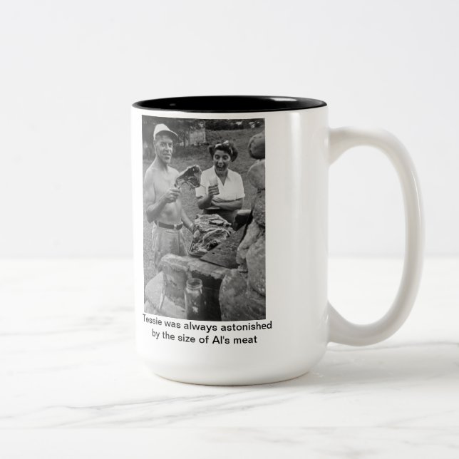 Tasse 2 Couleurs Viande étonnante ! (Droit)