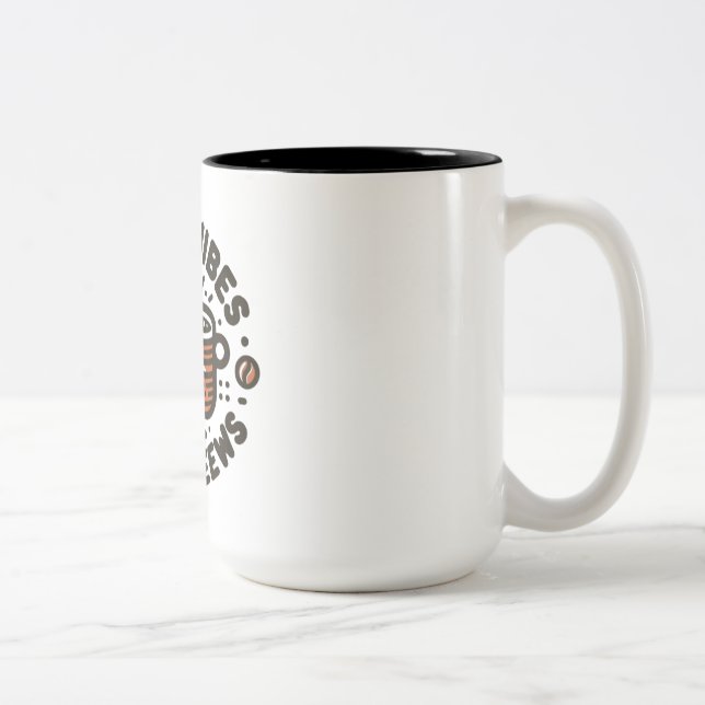 Tasse 2 Couleurs Vibes chaudes (Droit)