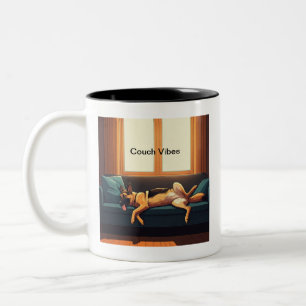 Tasse 2 Couleurs Vibes de canapé bergère allemandes