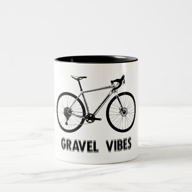 Tasse 2 Couleurs Vibes de gravier Cyclisme (Centre)