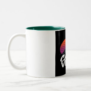 Tasse 2 Couleurs Vibes du Caire Vintage   Style de rue égyptien & V