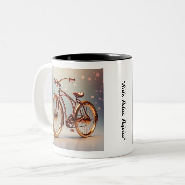 Tasse 2 Couleurs "Vibes Vintages" (Devant gauche)