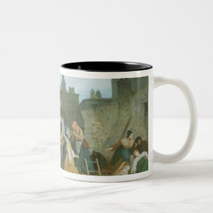 Tasse 2 Couleurs Victimes d'inondation de visite du napoléon III d