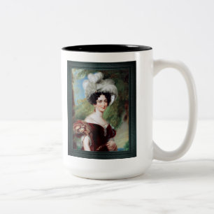 Tasse 2 Couleurs Victoria, duchesse de Kent par George Hayter