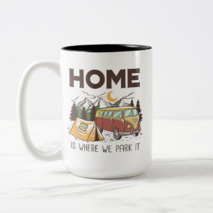 Tasse 2 Couleurs Vie de camping